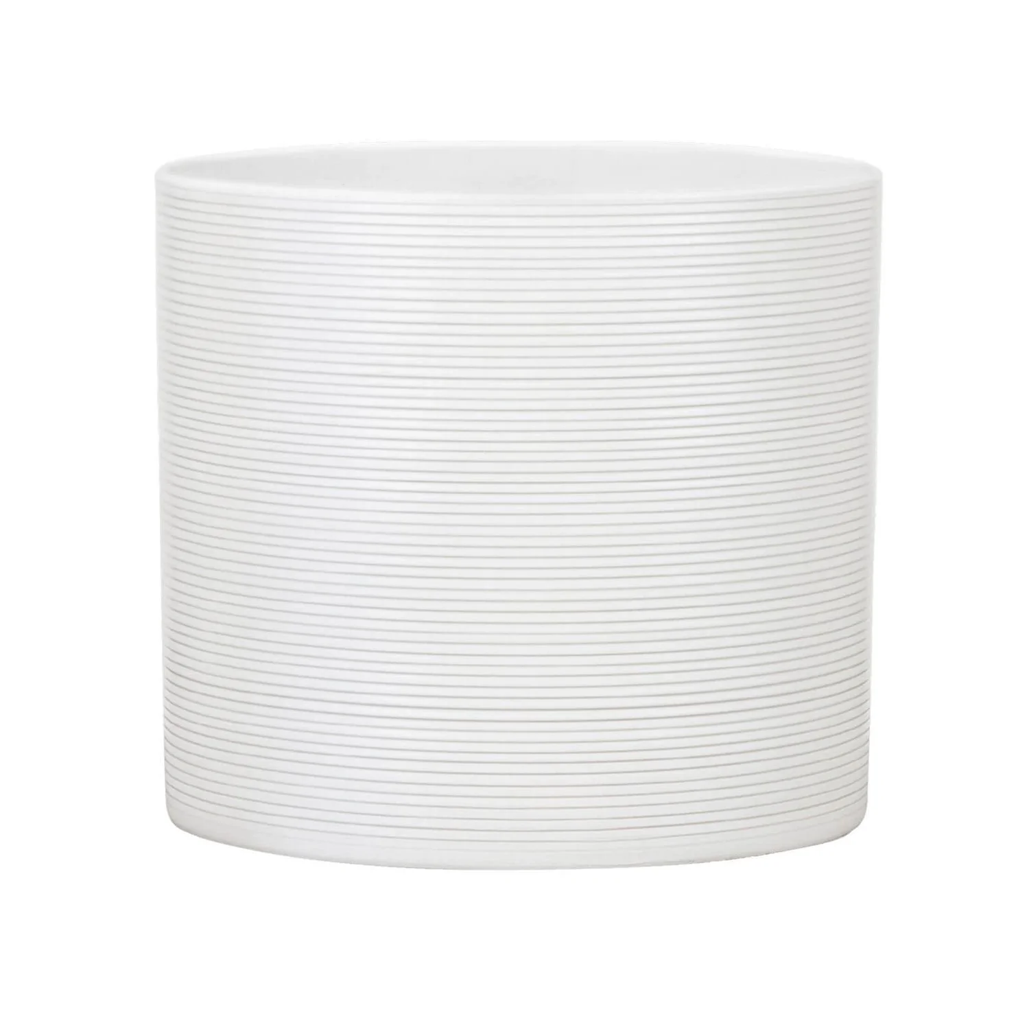 White Plant Pot - 16cm - Image 3
