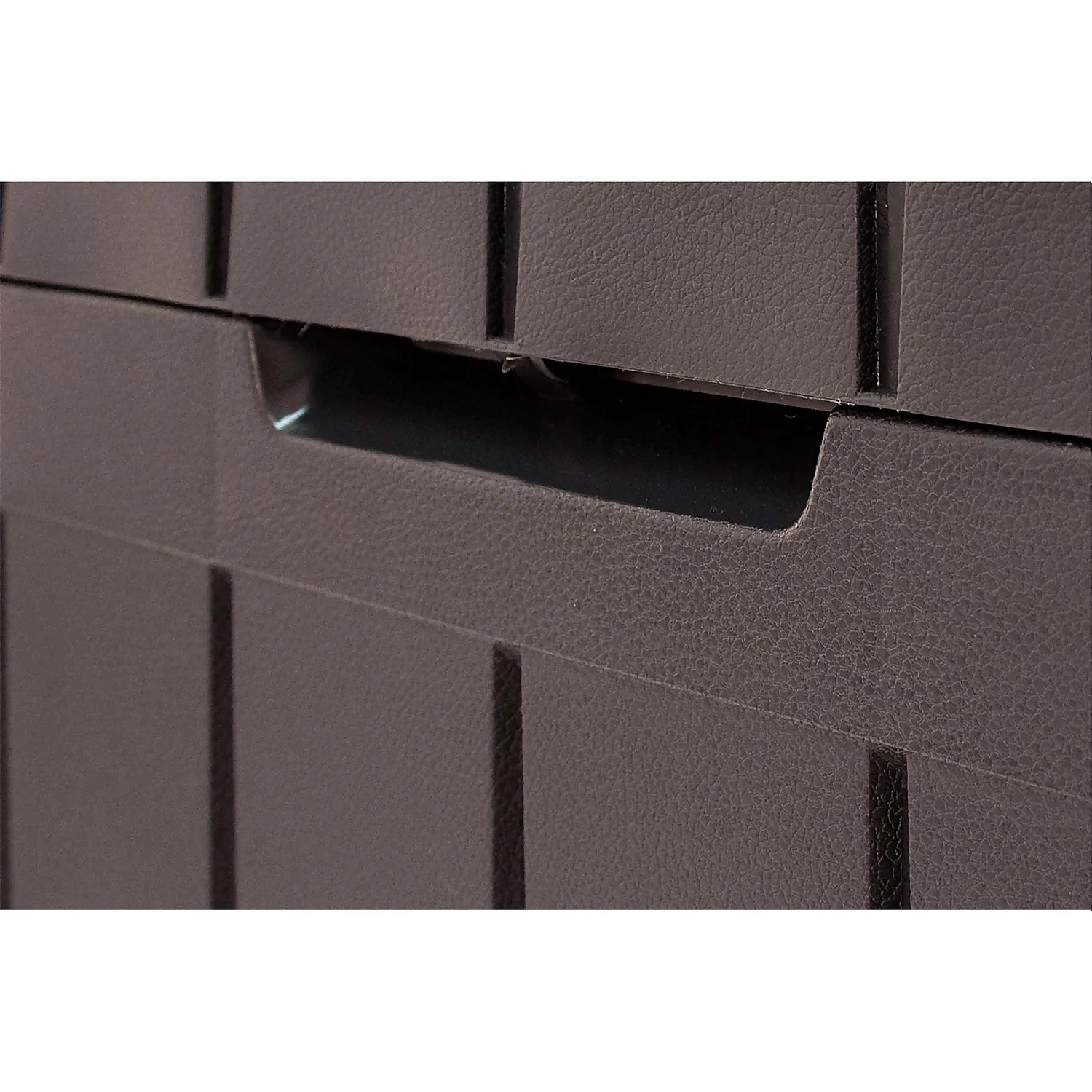 Keter Marvel Plus Outdoor Garden Storage Box 270L - Brown - Image 6