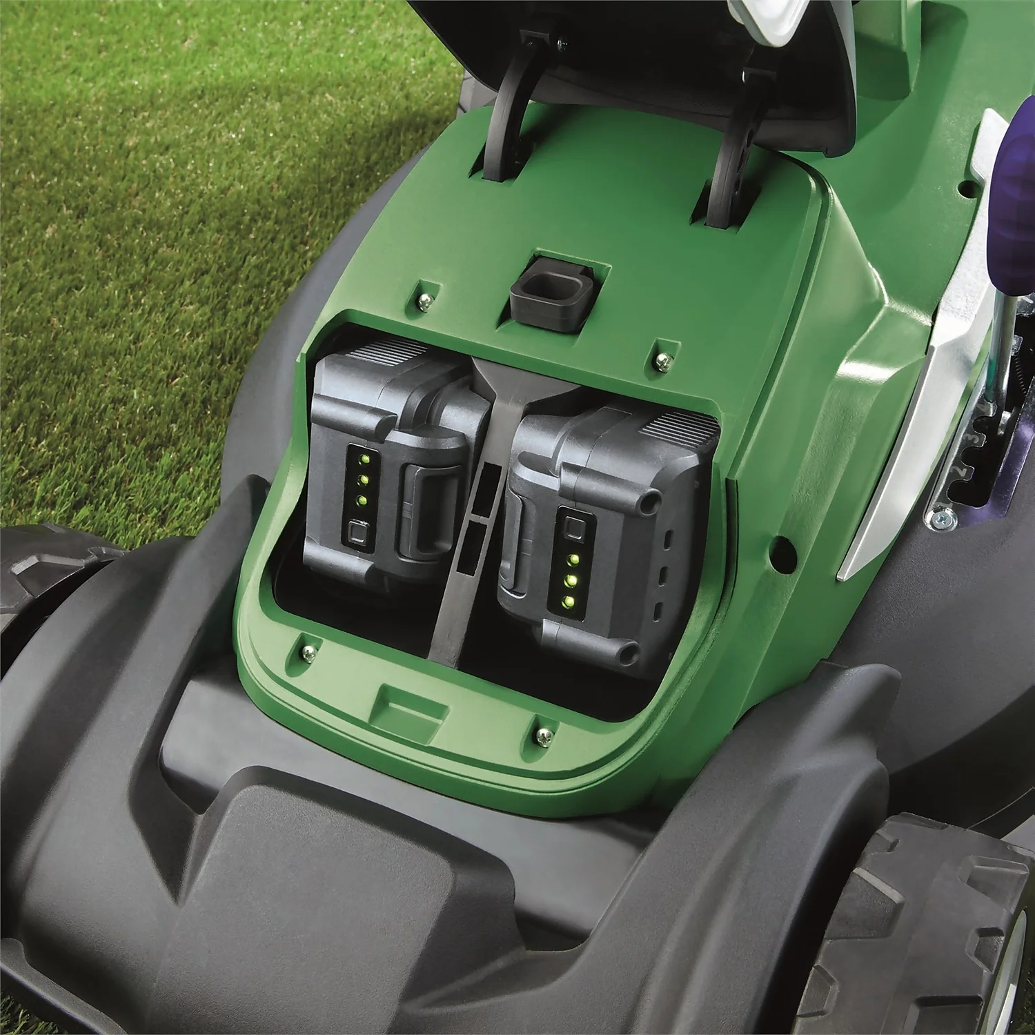 Powerbase 40V Cordless Lawn Mower - 40cm - Image 3