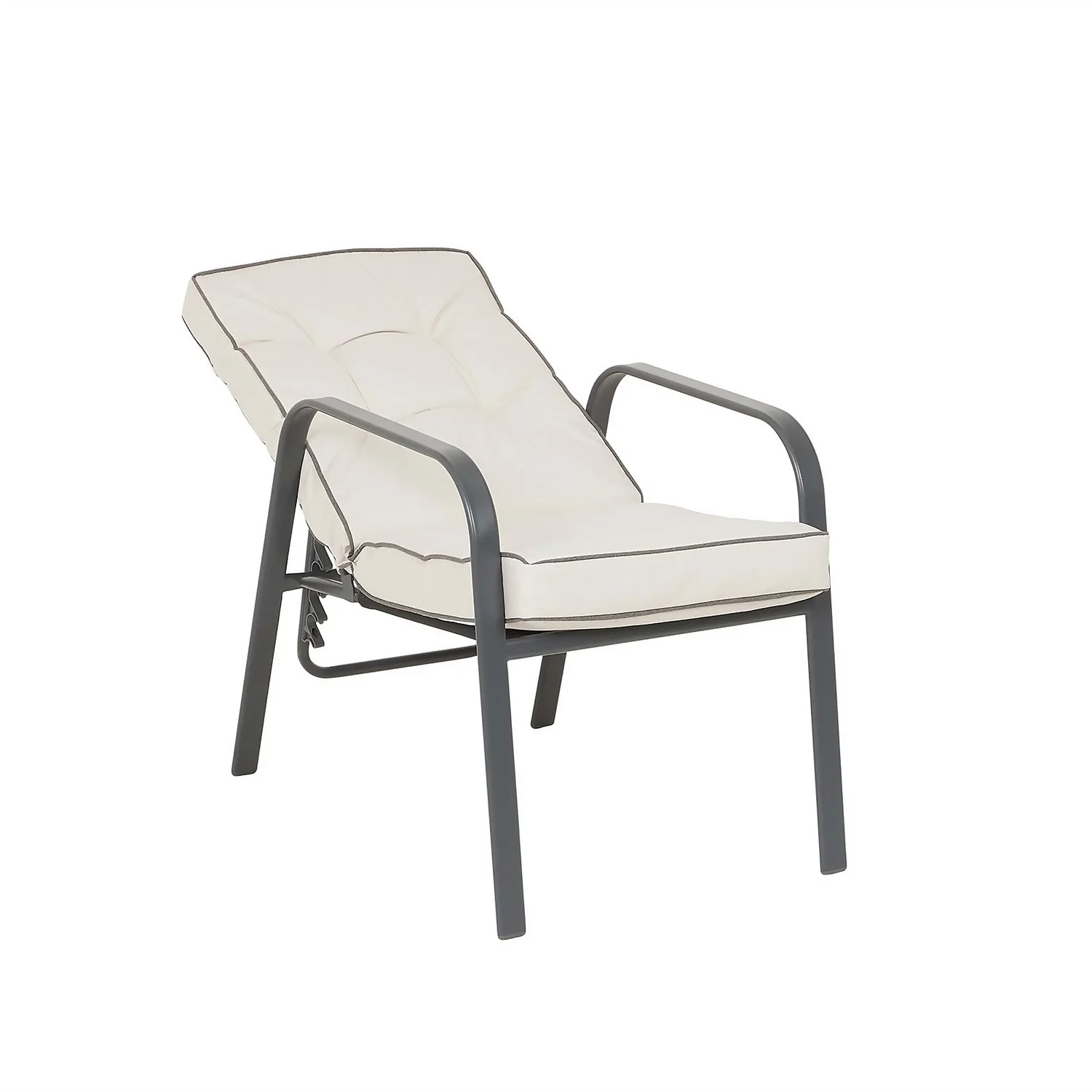 Rowly 6 Seater Garden Dining Set With Parasol - Image 5