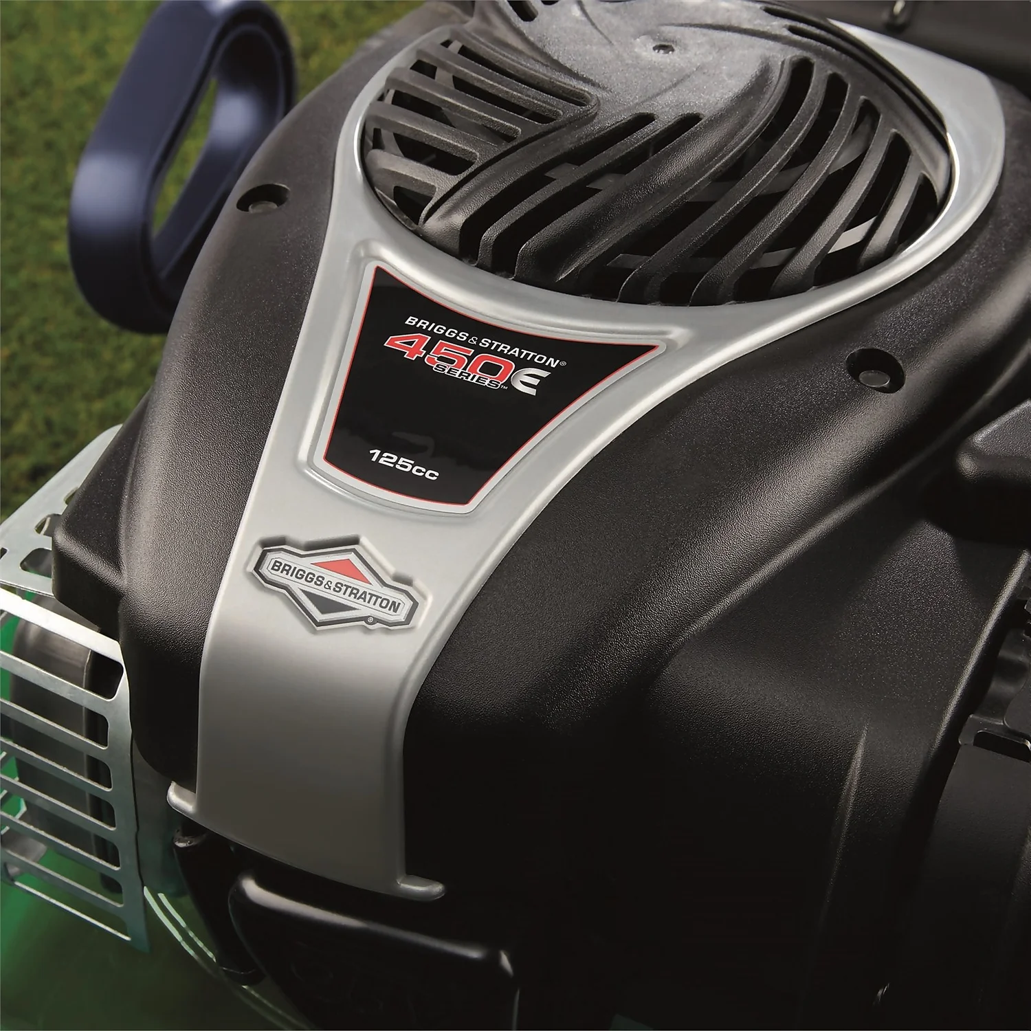 Powerbase 125cc 450e Petrol Lawn Mower - 41cm - Image 4