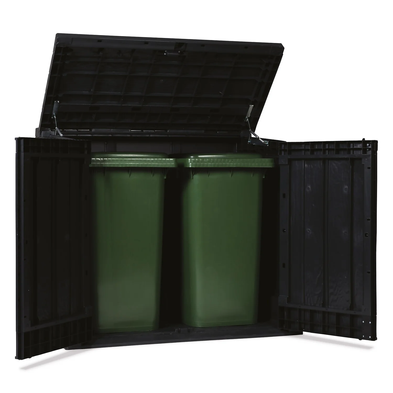 Toomax Stora Way Plus XL 1270L Garden Storage Box - Anthracite - Image 9