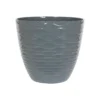 Wave Pot Charcoal - 33cm