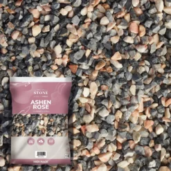 Stylish Stone Ashen Rose Midi Bag